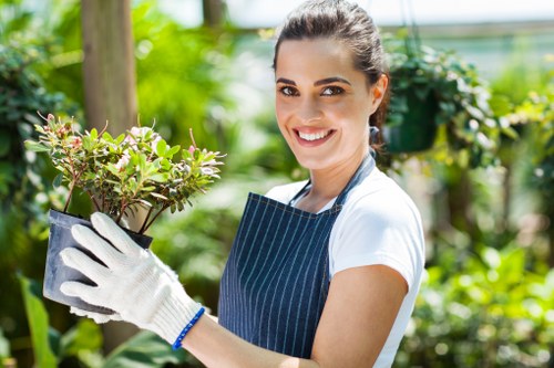 Customer raising a garden maintenance issue for review